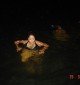 Night Swimming in the bioluminescent bay