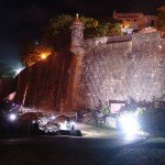 Outside Wall of el Morro at Night