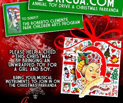 Boricua.com Annual Toy Drive Boricua.com Toy Drive at the Copacabana