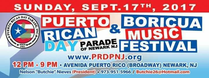 Puerto Rican Parade of Newark New Jersey Puerto Rican Parade of Newark New Jersey