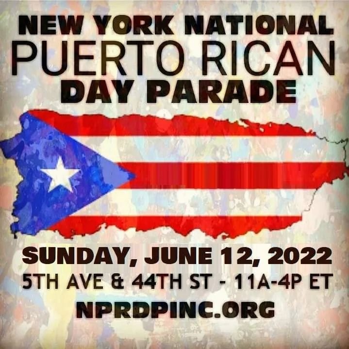New York National Puerto Rican Day Parade 2022