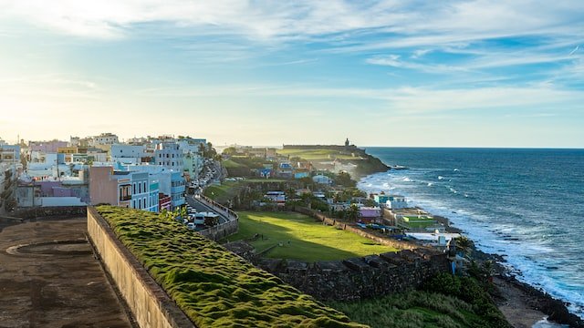 old san juan facing el Morro