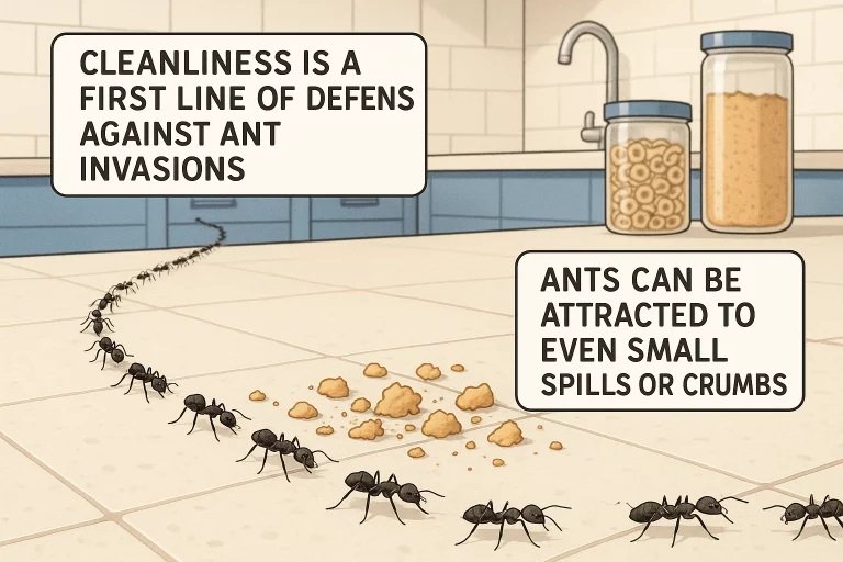pesky ants
