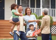 Happy Family Buys a Home in Florida